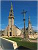 France, Finistere, Kerlouan, Chapelle Ste Anne, Eglise & Calvaire